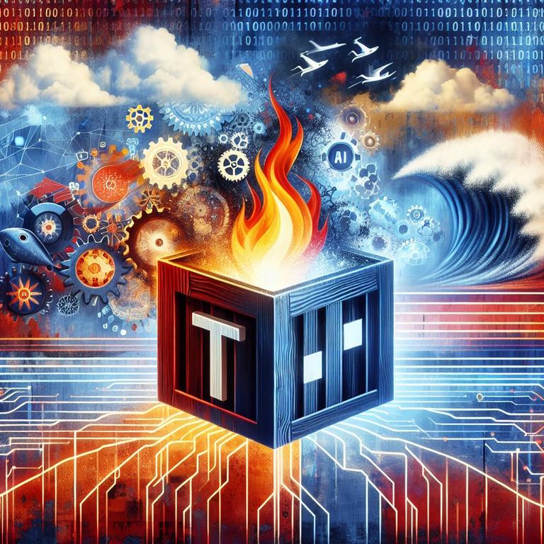 Banner for Trump's Tariff Tinderbox: AI and Economic Turbulence