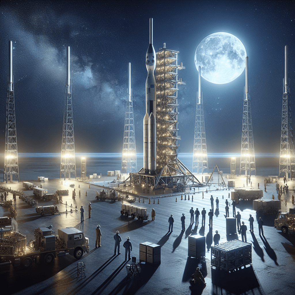 NASA's Artemis III Assembling SLS Rocket - A Giant Leap Towards Returning to the Moon!