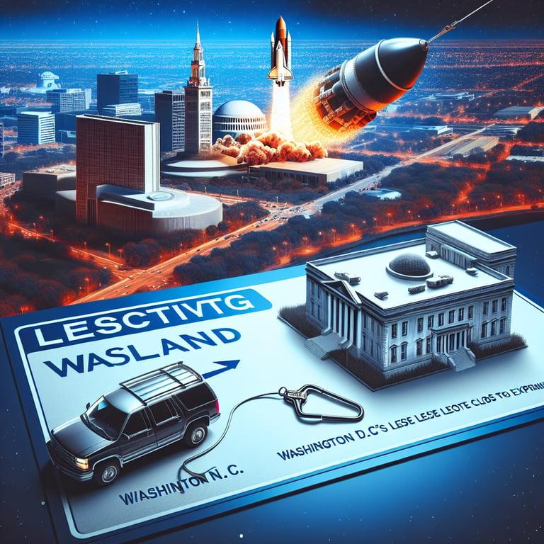 Banner for NASA Contemplates Cleveland HQ as D.C. Lease Nears Expiry
