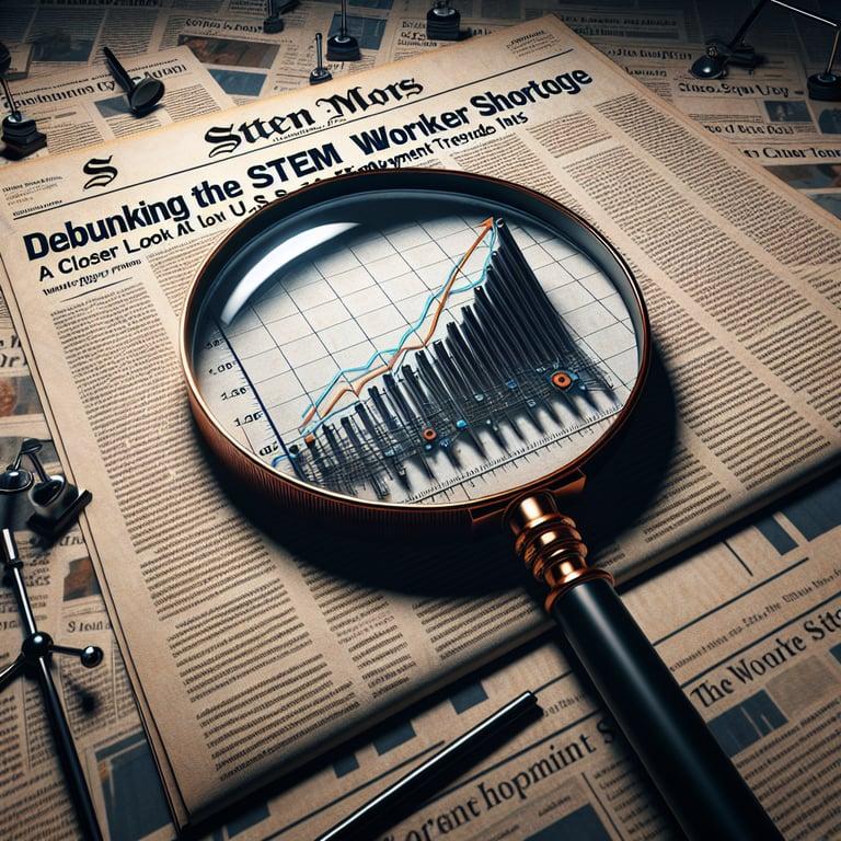 Banner for Debunking the STEM Worker Shortage: A Closer Look at U.S. Employment Trends
