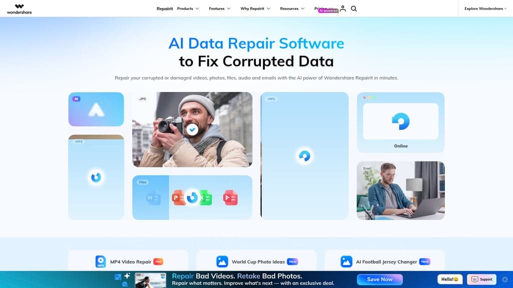 Wondershare Repairit screenshot