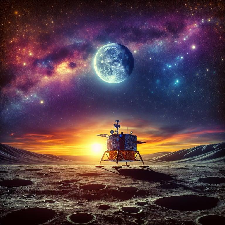 Banner for NASA's Blue Ghost Lands Stunning Sunset Photos: A New Dawn for Lunar Exploration
