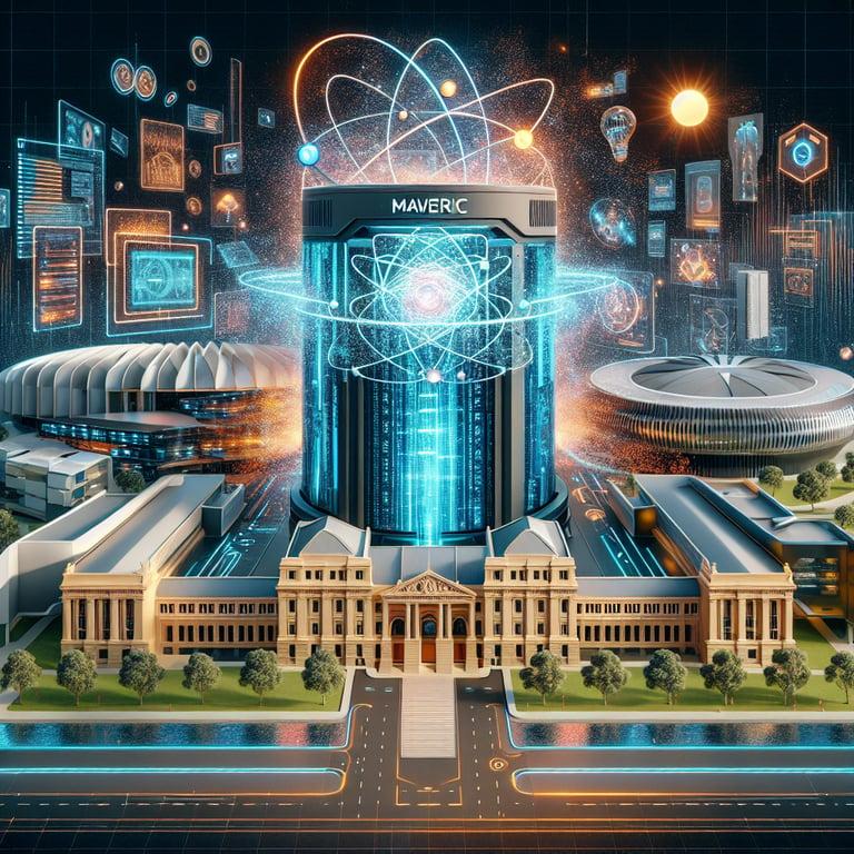 Banner for Monash University Powers Up Australia's AI Future with MAVERIC Supercomputer