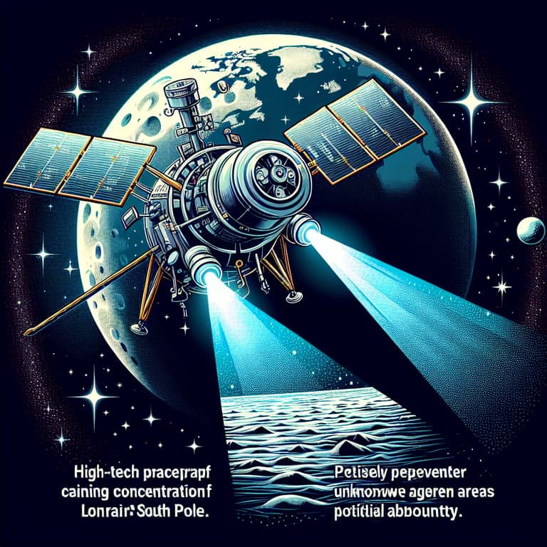 "Moonstruck! SOFIA Maps Water Distribution on Lunar South Pole, Unveiling New Frontiers!"