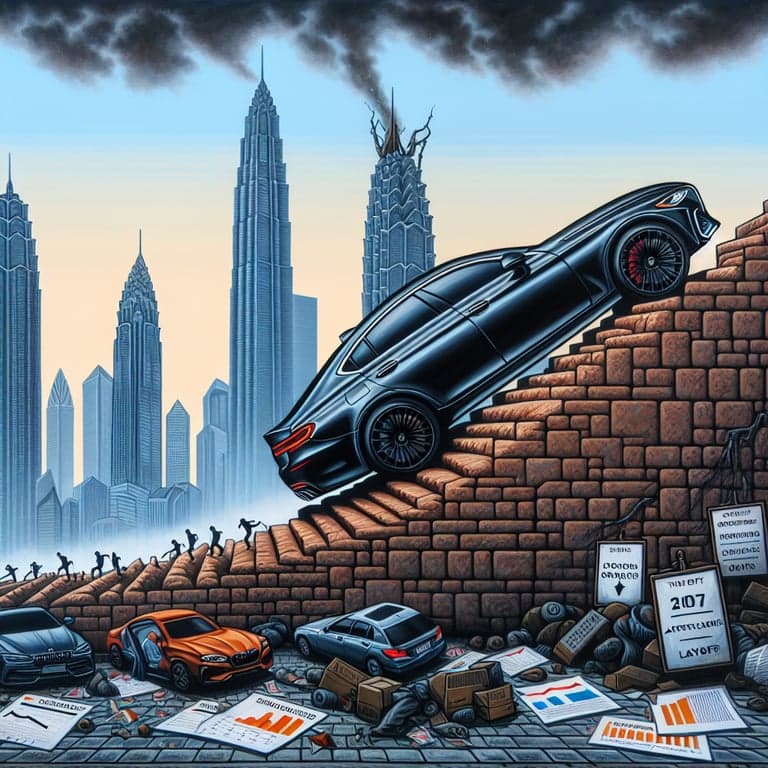 Mercedes-Benz Faces Uphill Battle in China: Layoffs Announced Amidst Plummeting Sales