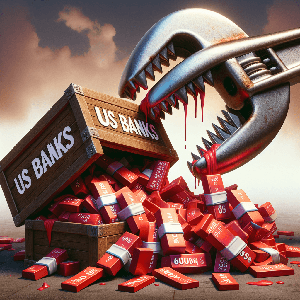 Banner for US Banks Stumble on $650bn Unrealized Bond Losses as Interest Rates Bite