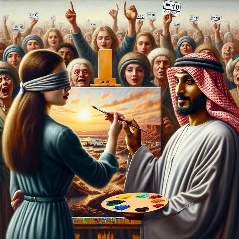 Banner for AI Art Sets the Aesthetic Standard in Blind Test