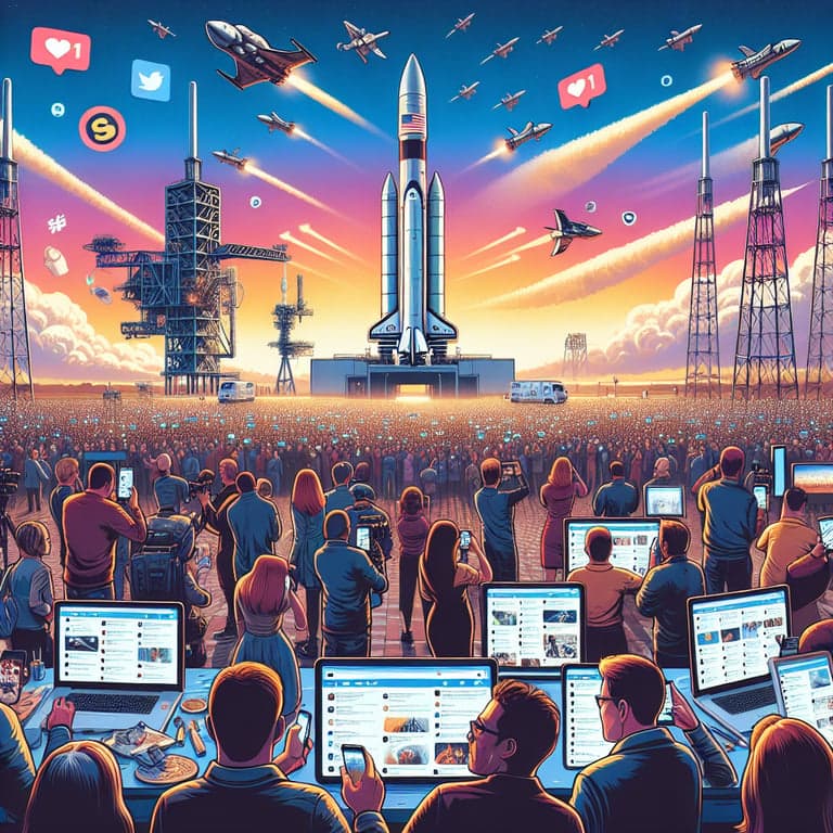 NASA's Crew-11 Launch: A Social Media Spectacle at Kennedy Space Center!