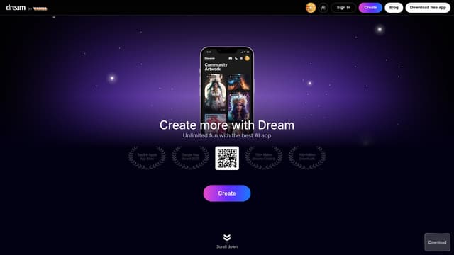 Thumbnail image for Dream by WOMBO