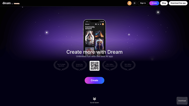 Thumbnail image for Dream by WOMBO