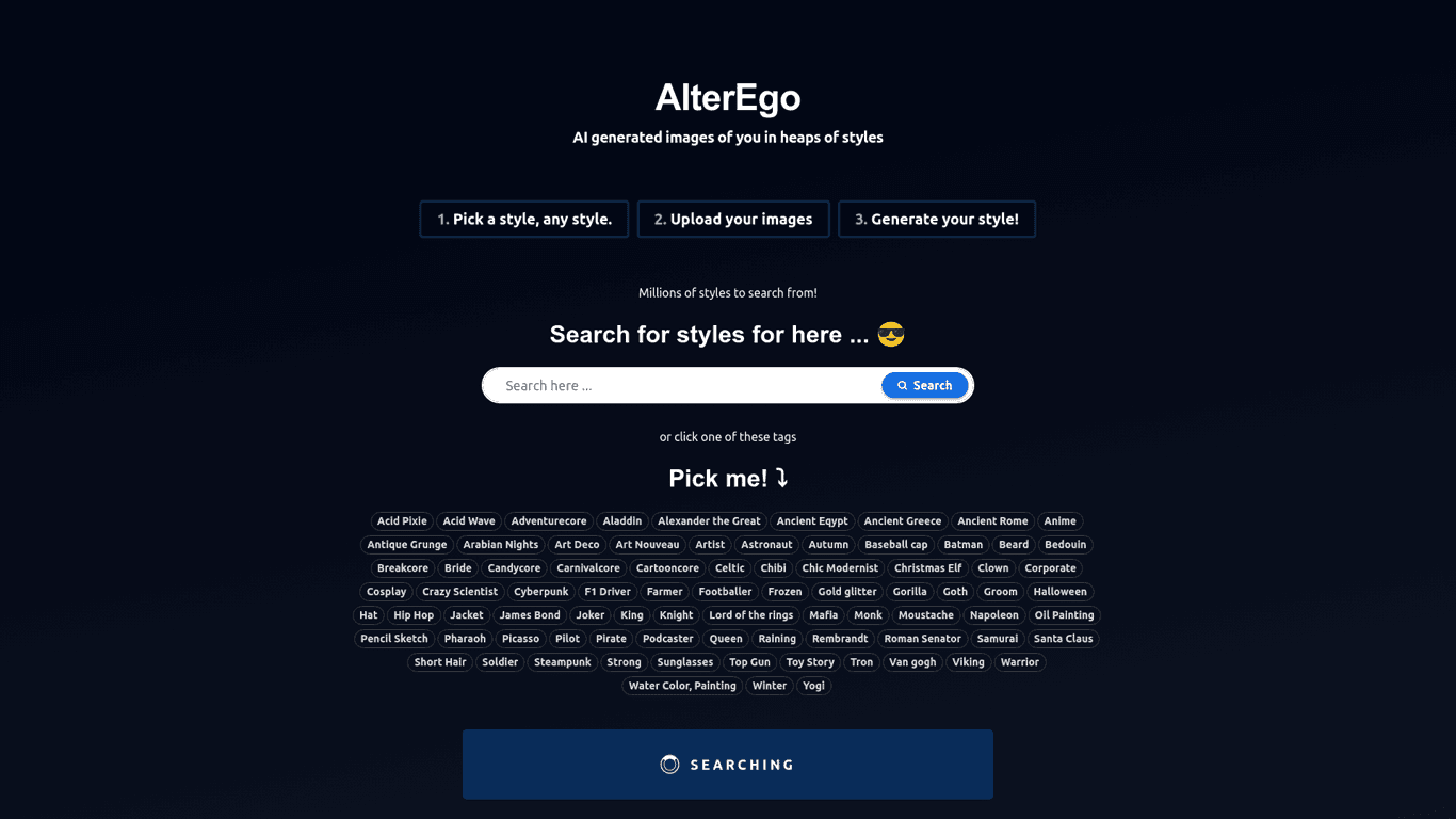 AlterEgo screenshot