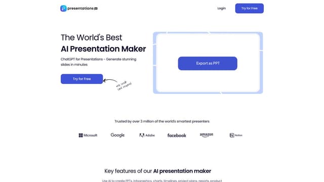 Thumbnail image for Presentations.AI