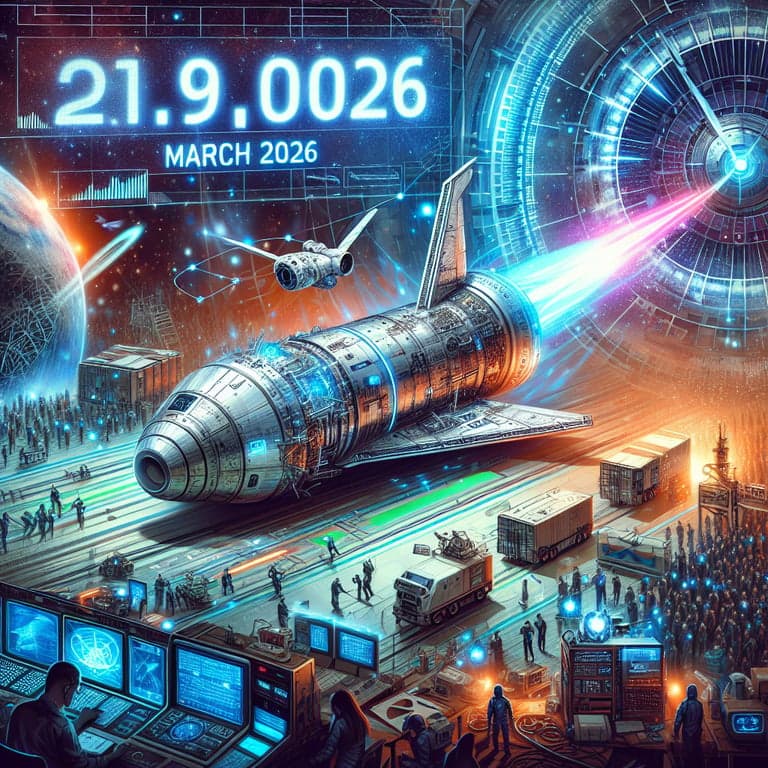 Banner for Countdown to Space Milestone: SpaceX's Starship Gearing Up for March 2026 Orbital Launch!