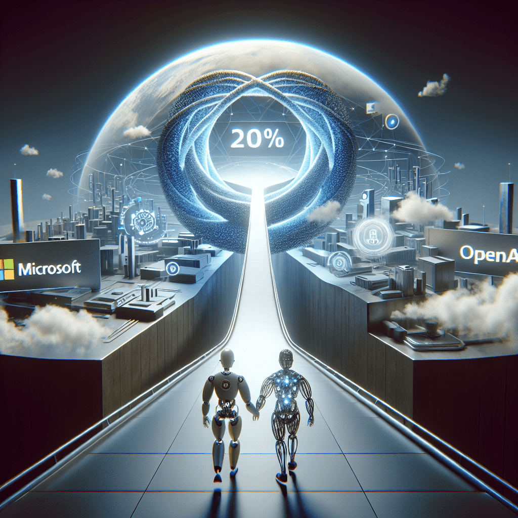 Banner for Microsoft and OpenAI: A 20% Partnership to 2032 Ramps up AI Leadership!