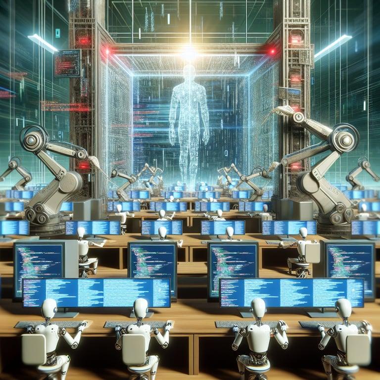 Banner for Google's AI Revolution: 25% of Coding Now Handled by AI!
