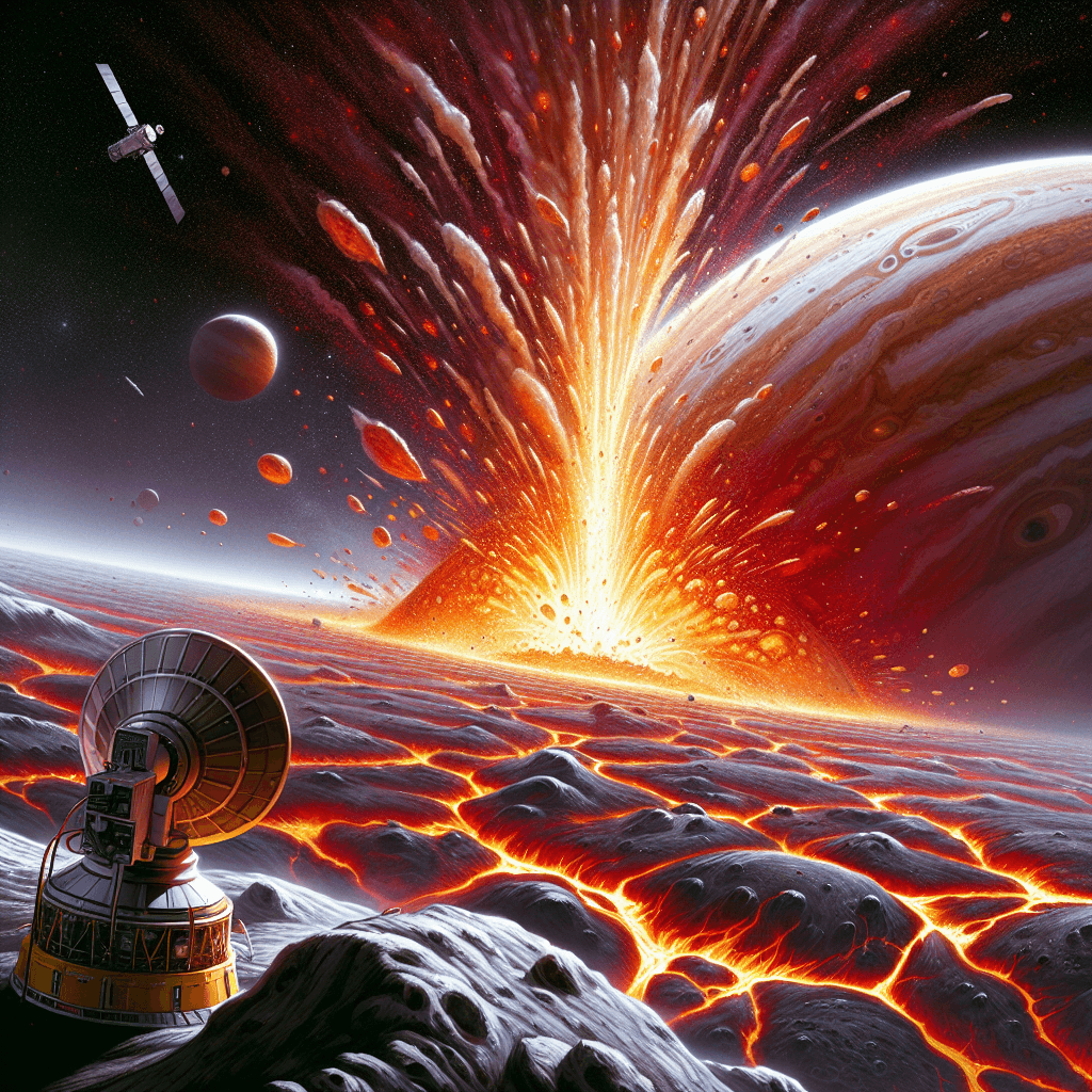 Volcanic Superbowl on Io: Juno Spots Record-Breaking Eruption