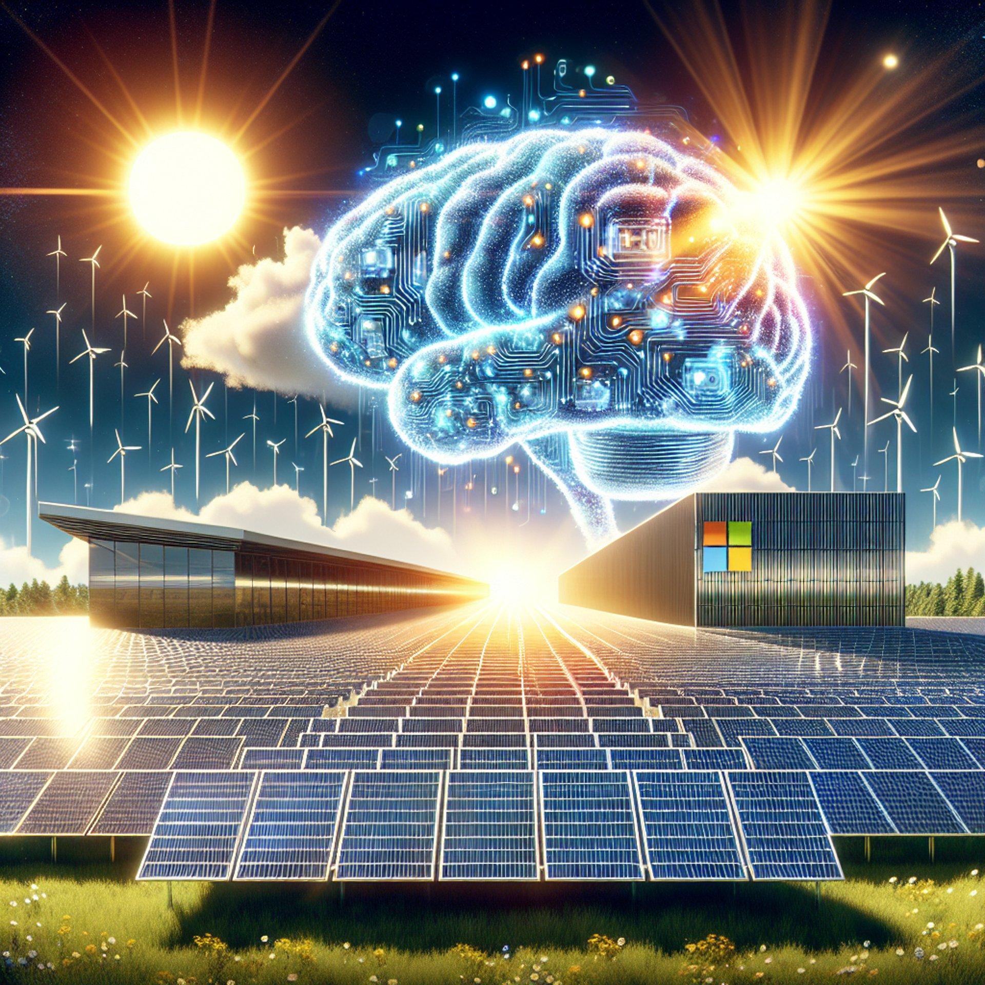 Banner for Microsoft Shines Bright with 475MW Solar Boost for AI Data Centers