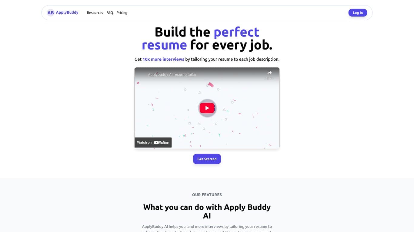 Apply Buddy AI screenshot