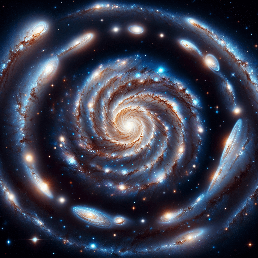 Bullseye Galaxy's Nine Rings Stun Astronomers