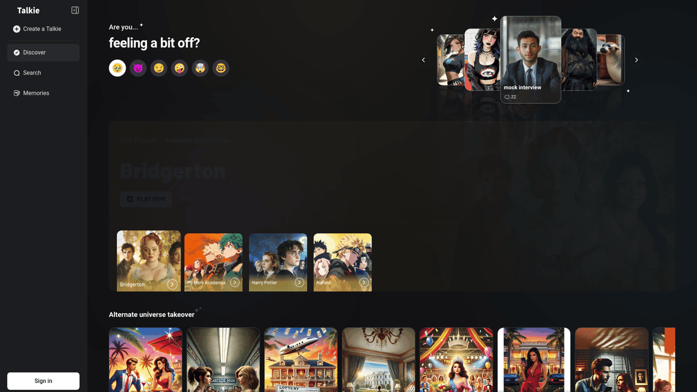 Talkie screenshot