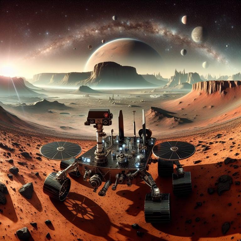Banner for NASA's Perseverance Rover Captures Stunning 360-Degree Panorama on Mars!