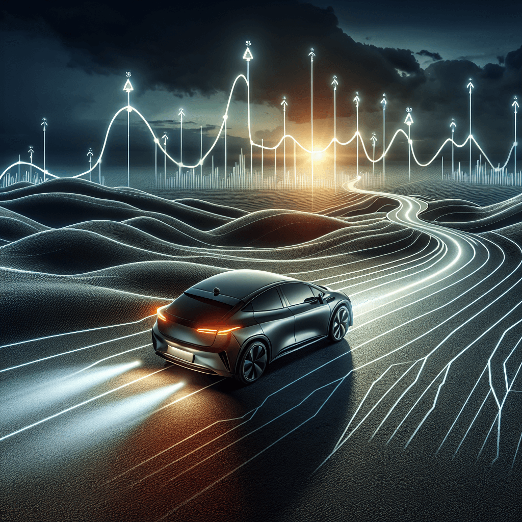 Banner for Tesla's Bumpy Ride: Stock Slips as Competition Heats Up