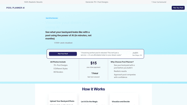 Thumbnail image for Pool Planner AI