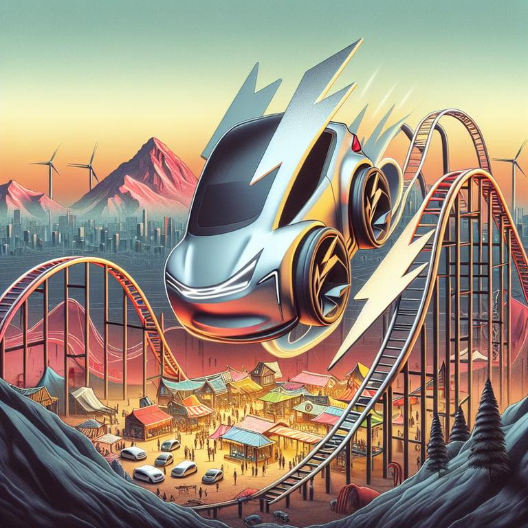 Banner for Tesla's European Rollercoaster: Sales Take a Plunge Despite Booming EV Market