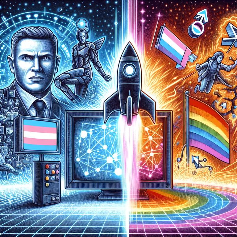 Banner for Elon Musk Sparks Netflix Boycott Over Trans Content: A Culture War in Streaming