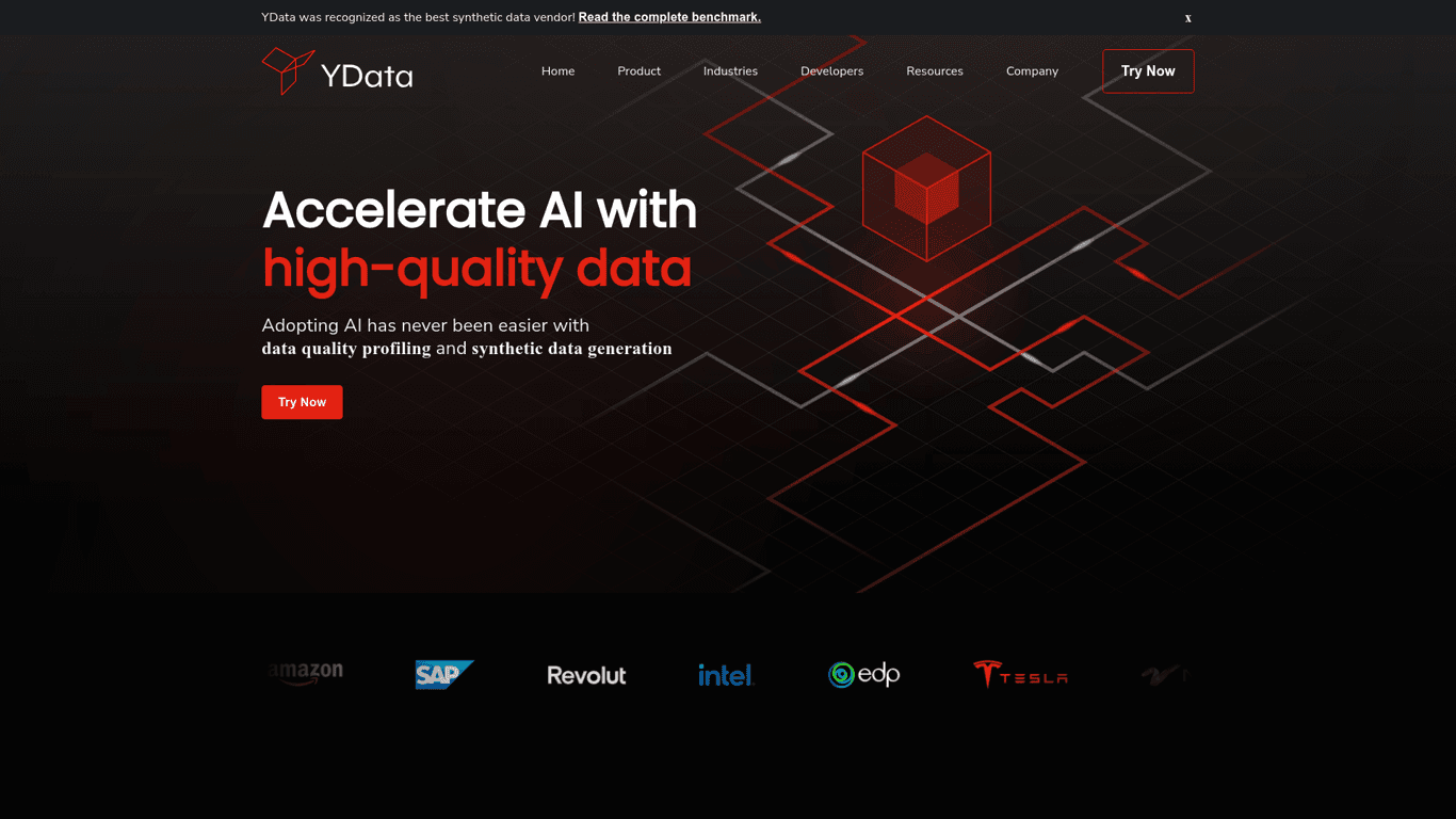 YData screenshot