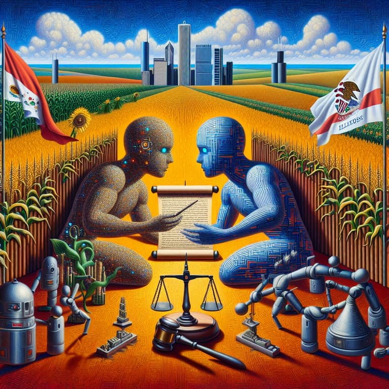 Illinois AI Bill Clash: OpenAI vs Anthropic on Liability