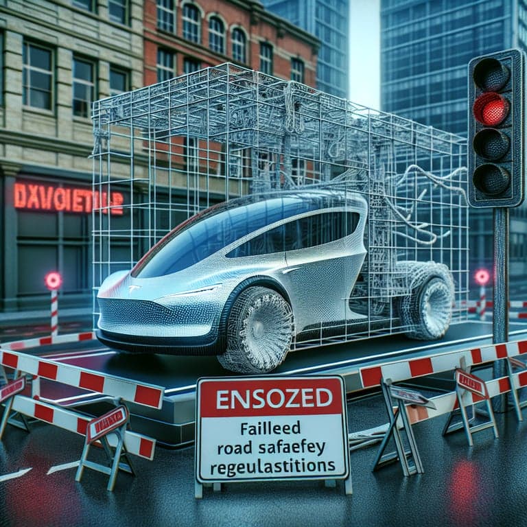 Tesla Cybertruck Seized in UK for Failing Road Safety Regulations
