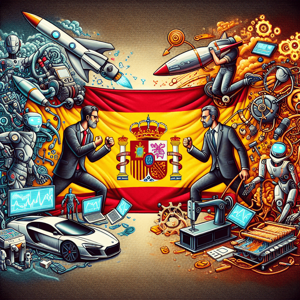 Banner for Elon Musk vs Amancio Ortega: A Battle for Spain's Future