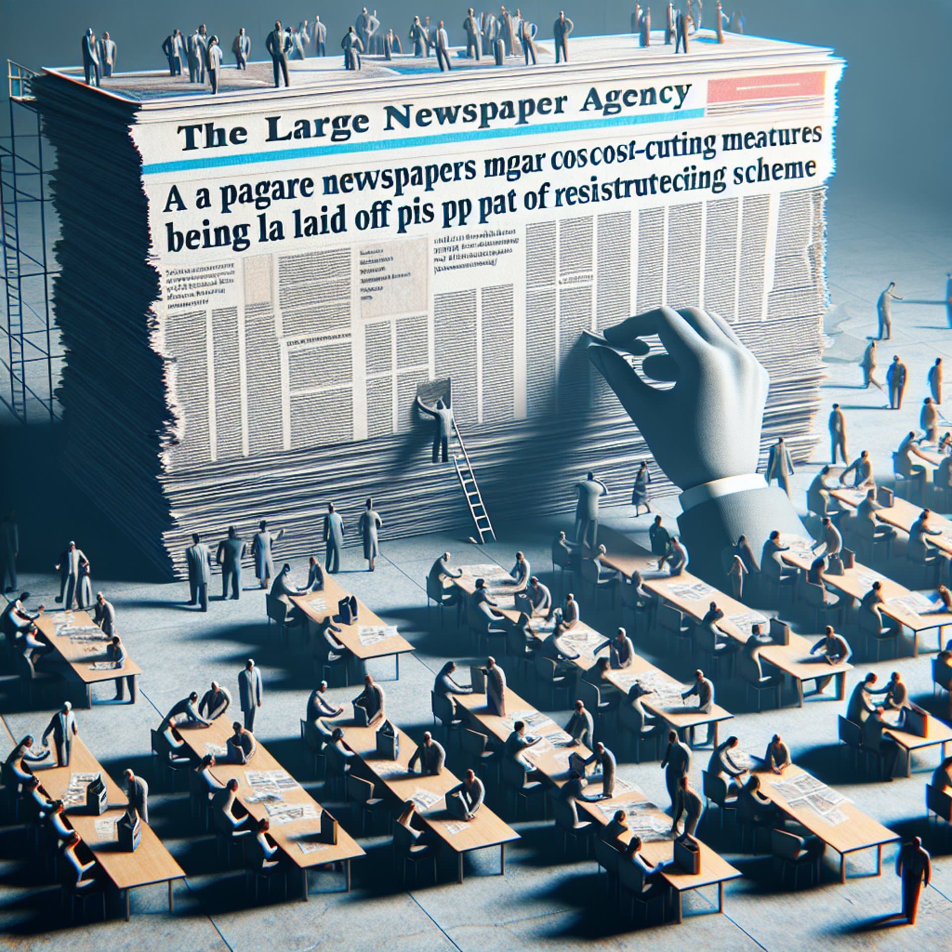 Banner for Washington Post's Cost-Cutting Saga: 300 Employees Laid Off Amid Restructuring