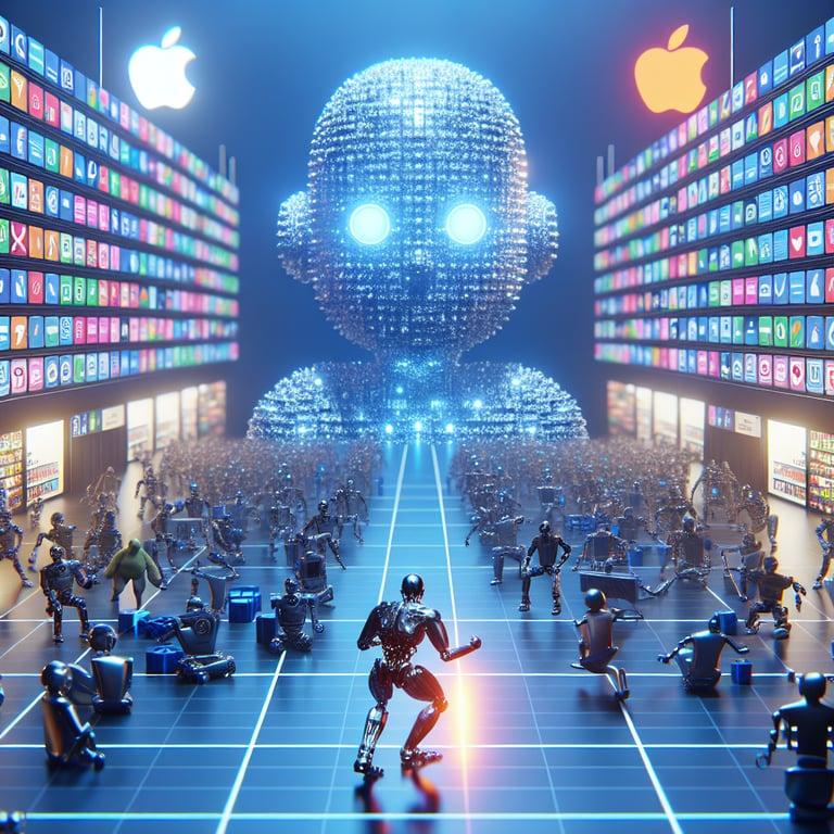 Banner for Elon Musk Takes on Apple: Grok vs. OpenAI Showdown in App Store Drama!