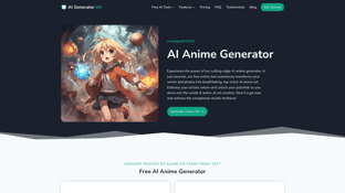 Thumbnail image for AI Anime Generator - AI Generator Kit