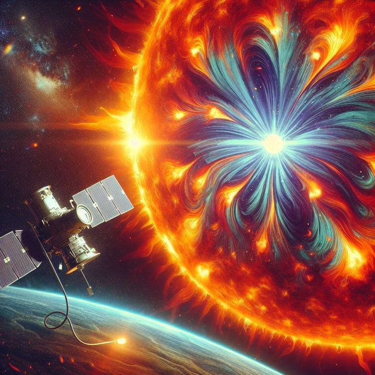 Banner for Spectacular M7.9 Solar Flare Captured by NASA Sparks Curiosity!