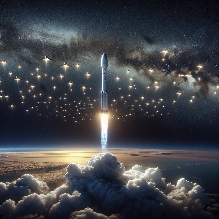 SpaceX to Launch 29 Starlink V2 Mini Satellites Aboard Falcon 9