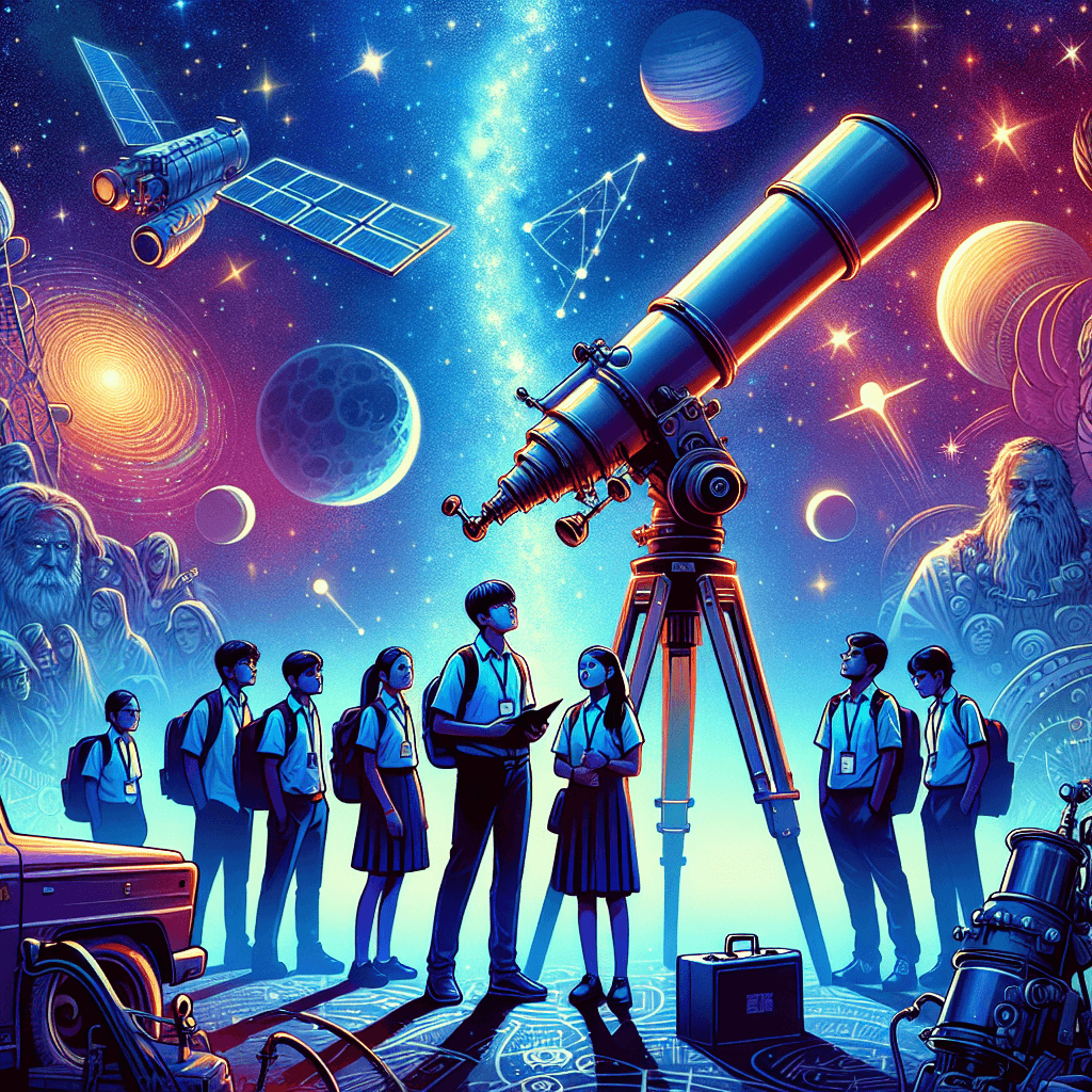 Banner for Karnal's Young Stargazers Make Waves with NASA Recognition!