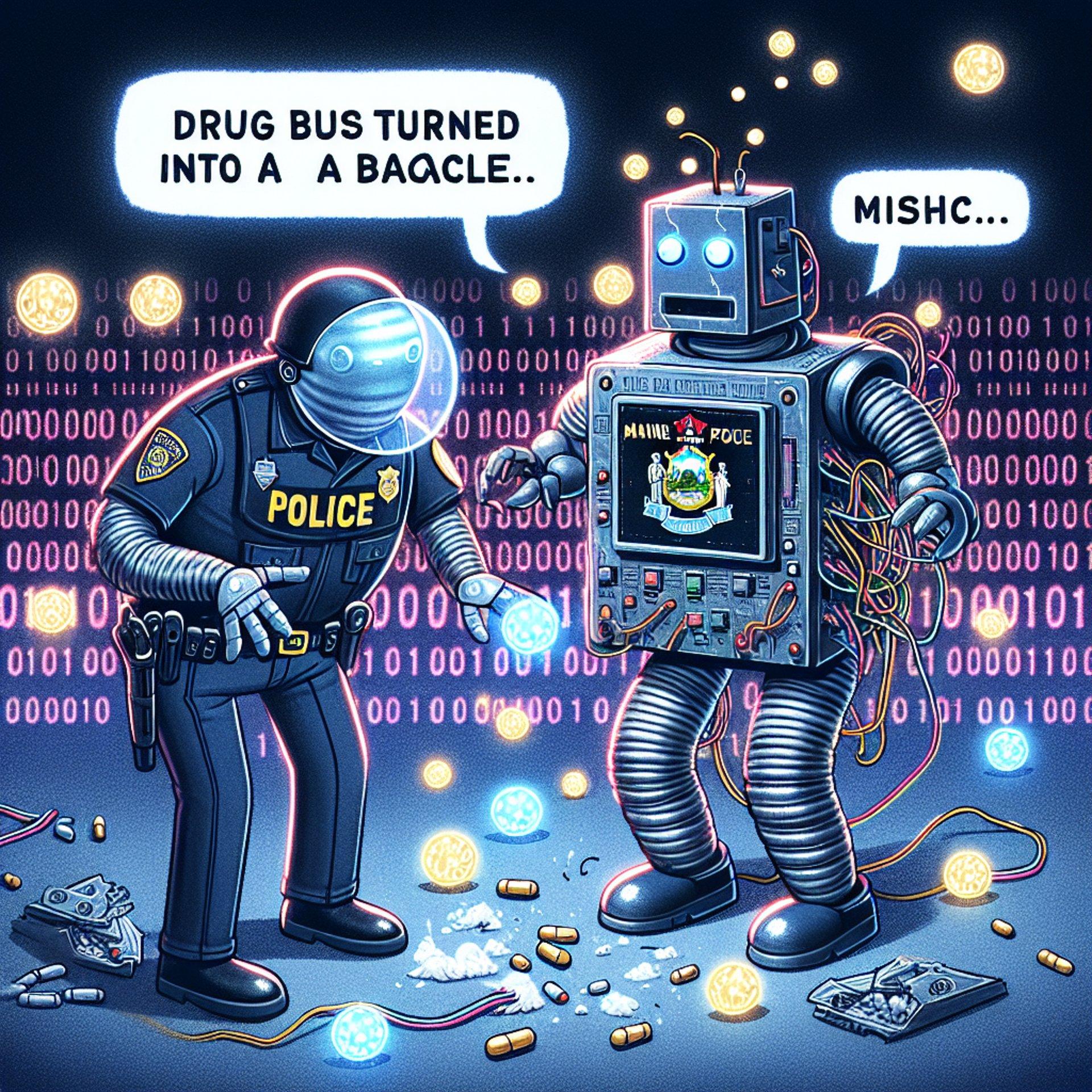 Banner for Oops! Maine Police Department's AI Blunder Turns Drug Bust Into a Digital Debacle
