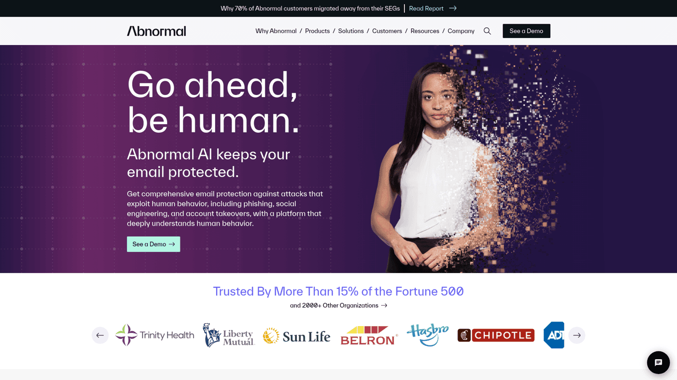 Abnormal - Cloud Email Security screenshot