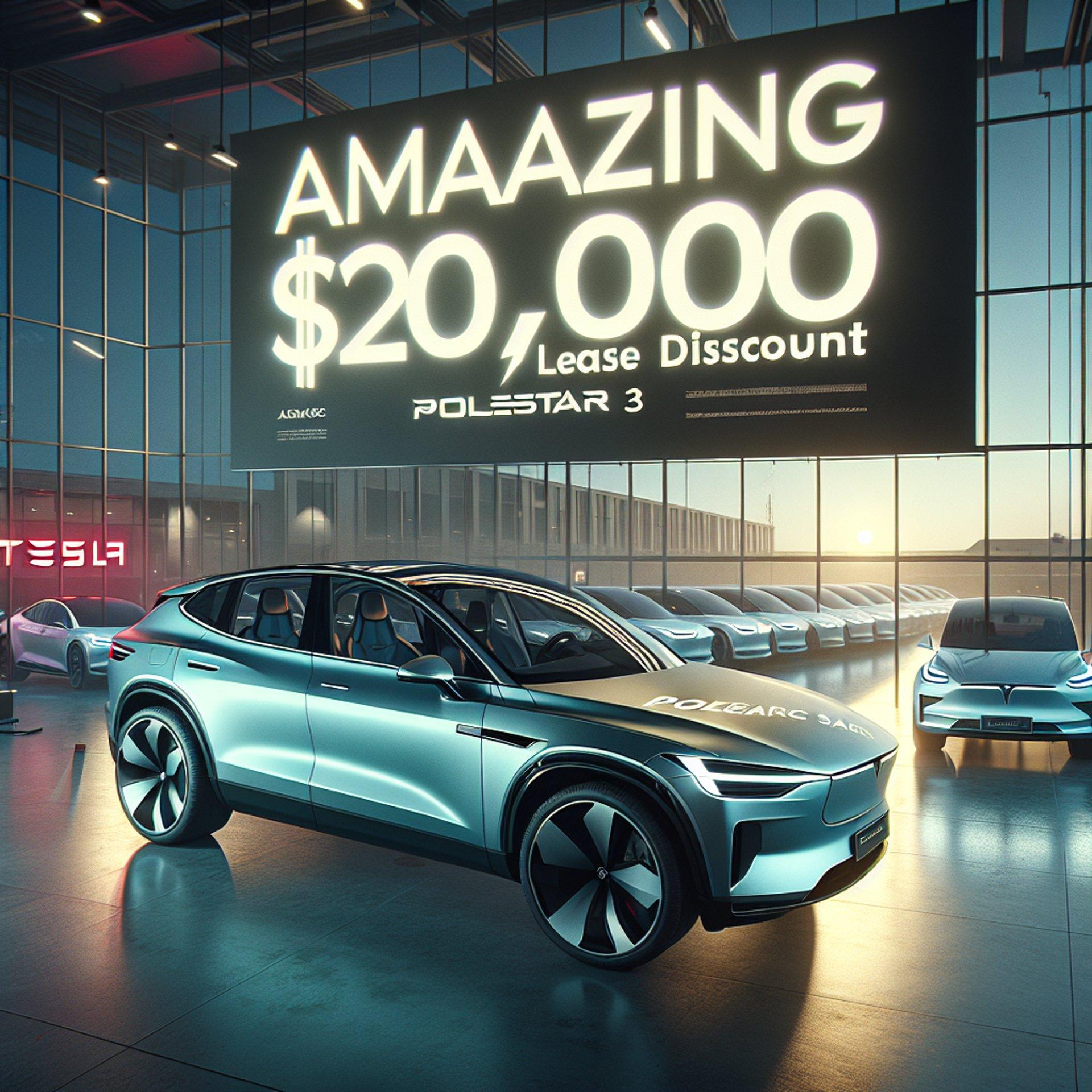 Banner for Polestar Tempts Tesla Owners with a Whopping $20,000 Lease Discount on the Polestar 3 SUV!