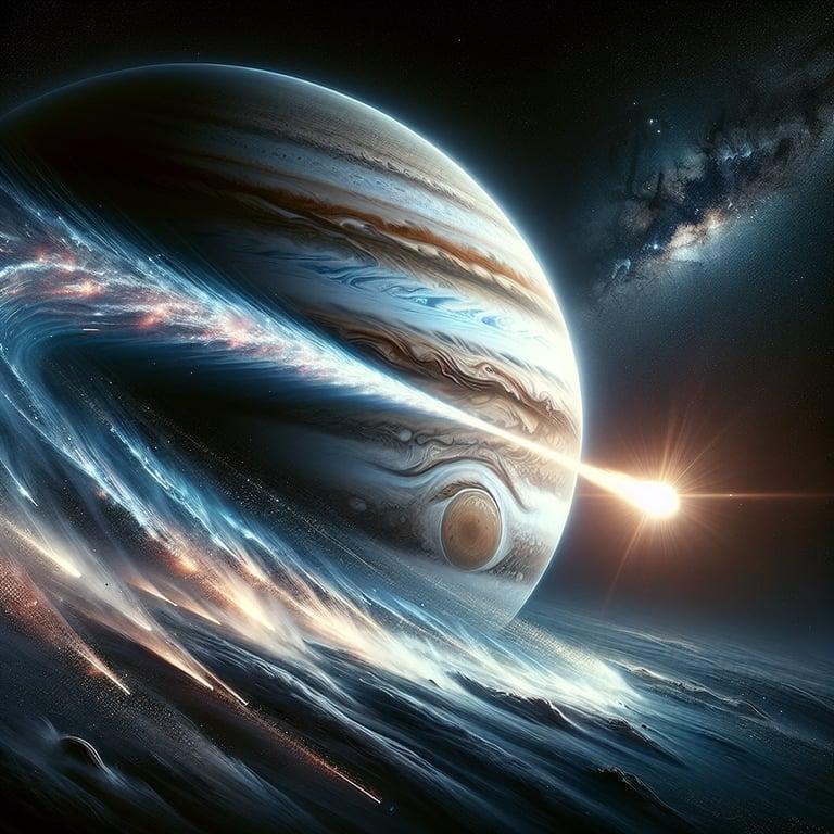 Banner for NASA Spotlights Third Interstellar Comet Near Jupiter—A Cosmic Visitor En Route!