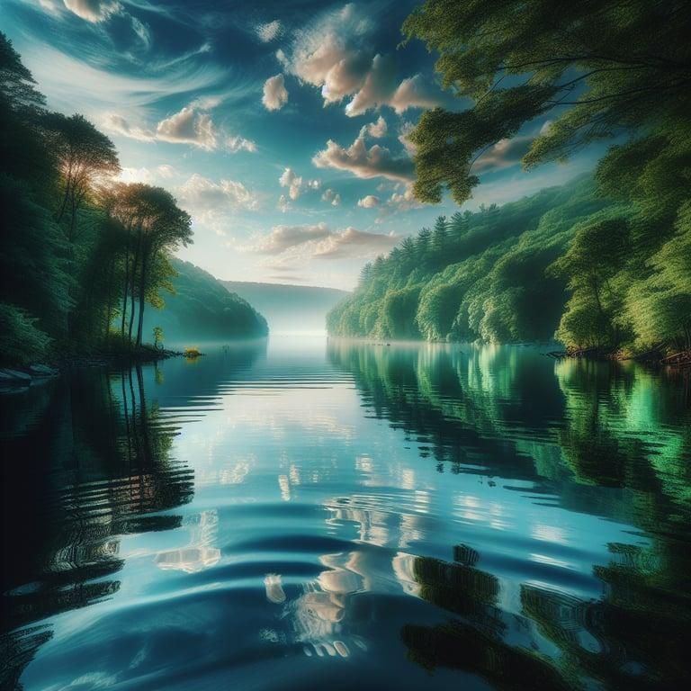 Banner for Capturing Serenity: Jennifer Kramer’s Mesmerizing Shot of The Connecticut River