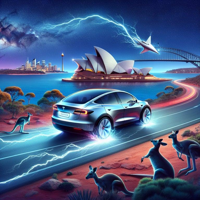 Banner for Tesla's Electrifying Upgrade: The Model Y Performance Hits Aussie Roads!