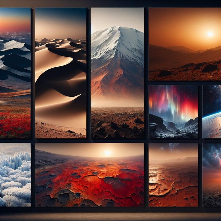 Banner for NASA Unveils Mars' Breathtaking Beauty in Seven New Images