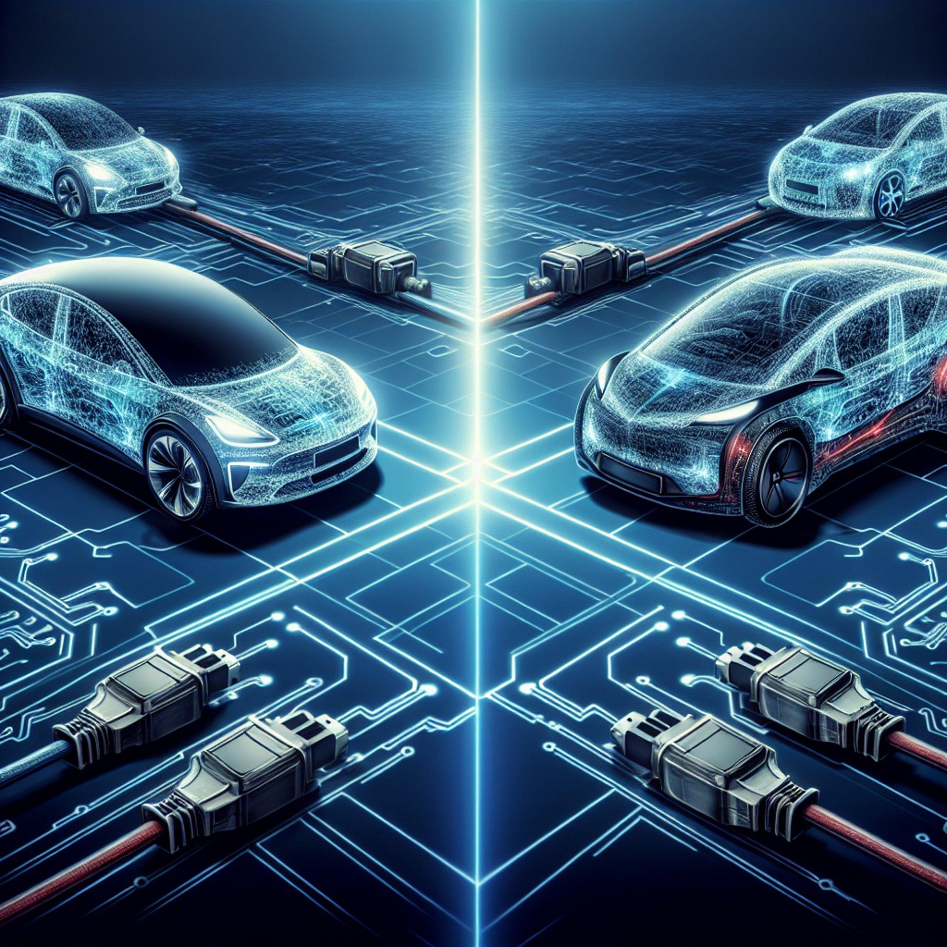 Banner for Tesla vs Rivian: The Battle of EV Titans and the Software Dilemma