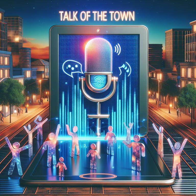 Banner for Google Notebook LM's Interactive Podcast Feature is a 'Talk of the Town'