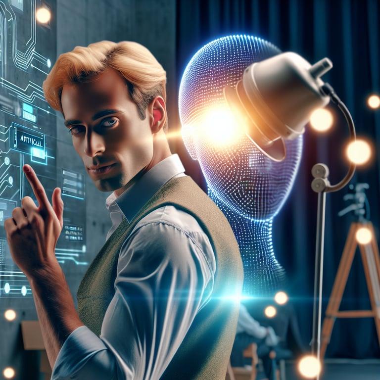 Banner for Ike Barinholtz Cast as Elon Musk in Comedic AI Drama "Artificial"