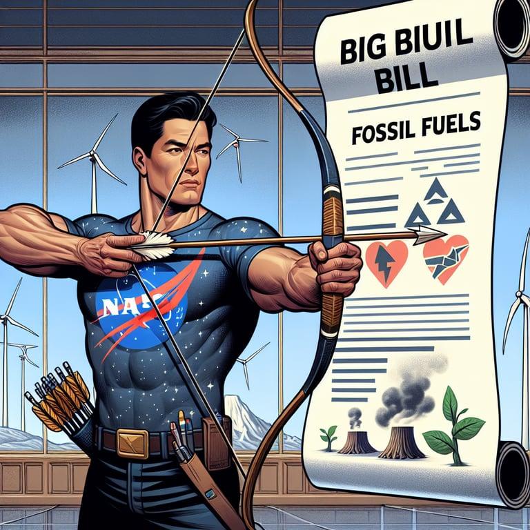 Banner for Elon Musk Takes Aim at GOP's 'Big Beautiful Bill' Over Clean Energy Concerns